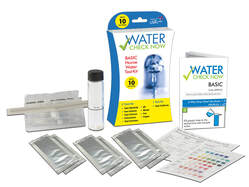 Basic water test kits check water quality for dangerous elements