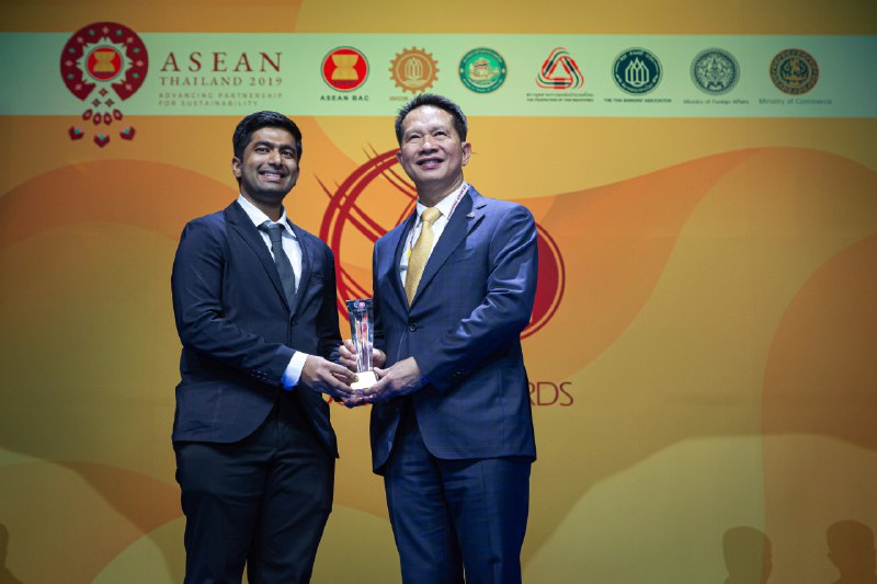 Wateroam wins the ASEAN business award in 2019