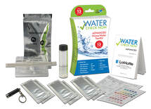 Advanced water test kits check for pesticides and bacteria